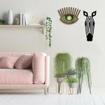 Zebra Wooden Wall Decor